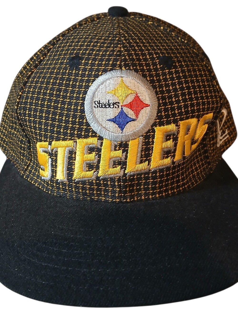 Vintage 90's Pittsburgh Steelers Pro Line Logo Athletics Strapback Hat